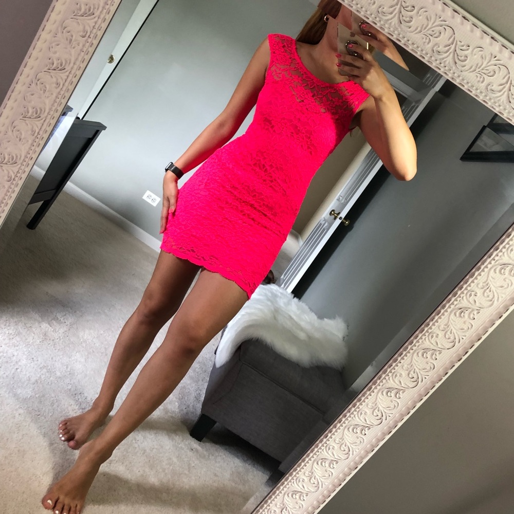 Neon dress!!